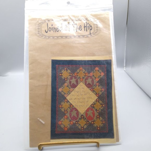 UNCUT Vintage Quilt Sewing Patterns, Stars of the Earth 113, Joined at the Hip - Picture 2 of 3